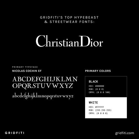 typo dior|christine dior font.